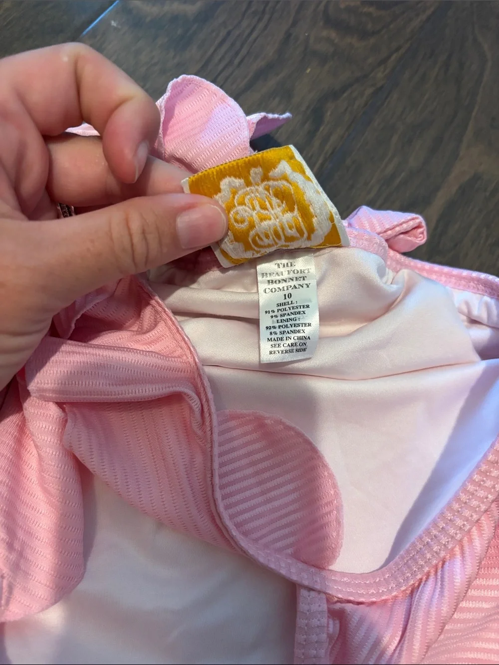 Beaufort Bonnet girls swim
